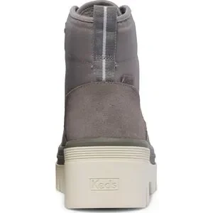 Keds Shoes Keds Womens Soho Fashion Boot Grey Nylonsuede 65